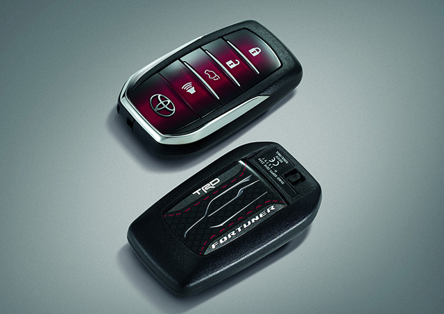 TRD Sportivo - กุญแจ Smart Key พร้อมสัญลักษณ์ TRD สะท้อนความสปอร์ตมีระดับ