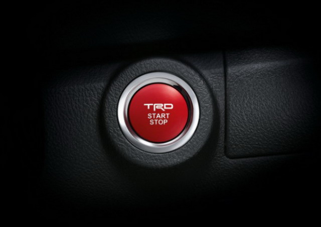 TRD Sportivo - ปุ่ม Push Start พร้อมสัญลักษณ์ TRD เติมเต็มอารมณ์สปอร์ต